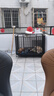 北鼻狗【升级全管加强 】狗笼中型犬大型犬狗笼子宠物狗狗笼子金毛用品 升级四面全管底部加强 黑色 110*75*90CM 建议100斤内 实拍图