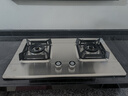 樱花（SAKURA）燃气灶 5.0kW大火力 不锈钢灶液化气灶煤气灶双灶具 台嵌两用 JSA12液化气 实拍图