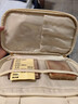 百草园化妆包便携外出化妆品收纳包大容量防水收纳袋手提四方洗漱包白色 实拍图
