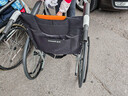 鱼跃(yuwell)轮椅H050钢管升级加固可折叠老人轮椅车老年轻便折叠轮椅 实拍图