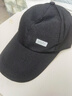 【热巴同款】加大棒球帽帽子男女大头围显脸小春夏字母百搭棒球帽 侧标-黑色 实拍图
