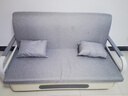 楠姝【睡坏包赔】沙发床折叠两用多功能储物推拉床简易单人伸缩床客厅 【1.58m储物款】5cm海绵+2cm乳胶 实拍图