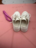MUJI男女通用不易疲劳不易沾水运动鞋无性别男款女款小白鞋帆布鞋 米白色 37 /235mm（尺码偏大拍小一码） 实拍图