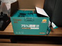 德佑 75%酒精消毒湿巾100片*1提 单片便携装 消毒甲流流感杀菌湿纸巾 实拍图