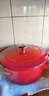 双立人（ZWILLING）珐琅锅铸铁锅厨房好物炖煮煲汤锅煎炒锅微压多功能烹饪锅具 红色珐琅铸铁锅 24cm 实拍图