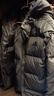 阿迪达斯（adidas）男 运动型格系列 BASIC DOWN JKT 短羽绒服 KC2478 黑色  L  实拍图