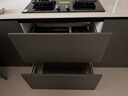 悍高（HIGOLD）拉篮厨房橱柜 抽屉式双层碗篮置物架 不锈钢调味碗碟篮 900柜 2层 L系列方管套装 实拍图