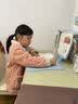 舒星坐姿矫正器小学生可托下巴写字姿势儿童正姿纠正防低头视力保护器写作业书写矫正弯腰驼背 护瞳蓝 实拍图