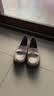ZHR则则乐福鞋女2026新款女鞋夏季通勤厚底单鞋女舒适妈妈皮鞋女BT90米38 实拍图