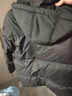 鸭鸭【高充绒203g】羽绒服男短款加厚冬季新款极寒保暖面包服撞色外套 黑色 2XL (185) 实拍图