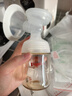 贝亲吸奶器电动优享变频可充电挤奶器静音型集奶器轻巧便携式挤乳器 电动单边款 实拍图