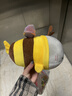 网红小鲨bee搞怪创意毛绒公仔抱枕生日情人节礼物鲨鱼蜜蜂玩偶 鲨鱼&Bee 23厘米 实拍图