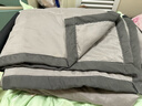 雅鹿·自由自在 A类抗菌空调被春秋夏凉被子夏季单人薄被子150x200cm 浅灰 实拍图