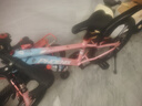 凤凰山地自行车男女变速山地车碟刹青少年儿童自行车学生单车 星际 蓝粉【单速+三刀轮】 22寸【适合130-170cm】 实拍图