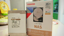 东芝16TB NAS网络存储机械硬盘私有云家庭文件存储7200转 512MB SATA接口N300 PRO系列(HDWG51G) 实拍图