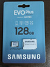 三星（SAMSUNG）128GB TF(MicroSD)存储卡 EVO白卡 U3A2V30 手机平板switch游戏机内存卡 支持4K视频 读160MB/s 实拍图