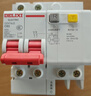 德力西电气空开断路器空气开关漏电保护开关DZ47sLE 2P 63A 实拍图