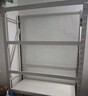 货架多层置物架家用快递重型储物架阳台超市地下室工厂仓储铁架子 乳白-高200cm四层【主架/可单独使用】 长100*宽40cm【常规型300kg-整架】 实拍图