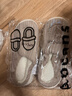【福利价】小熊小兔棉拖秋冬季情侣保暖学生男拖鞋女居家棉拖鞋 小熊小兔棉拖-咖色 42-43 适合41-42 实拍图