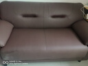 福罗帝（FROUDE）沙发真皮沙发双人位客厅沙发现代简约小户型北欧会客头层牛皮沙发 海绵款【一级福罗帝专用头层牛皮】咖啡 大双人1.5米 实拍图