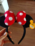 迪士尼（Disney）米妮发箍首饰米老鼠发饰头发卡女孩学生成人角色扮演游玩新年礼物 实拍图