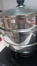 苏泊尔SUPOR好帮手304不锈钢双层复底28cm蒸锅燃气电磁炉通用蒸笼SZ28B5 实拍图