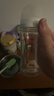 贝亲（Pigeon）玻璃奶瓶宽口径防胀气240ml M号奶嘴 3月+ AA187  实拍图