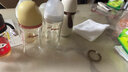 贝亲（Pigeon）玻璃奶瓶宽口径防胀气240ml L号奶嘴 6月+ AA188  实拍图