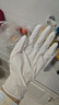 英科医疗（INTCO）一次性手套丁晴手套100只大码牙科厨房家务防护劳保白色丁腈手套 实拍图