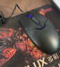 双飞燕（A4TECH）OP-550SU 有线鼠标  轻音笔记本台式电脑办公家用便携鼠标 USB接口 黑色 实拍图