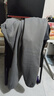 GENIOLAMODE森马集团男士加绒裤子男款秋冬季加厚保暖休闲束脚棉裤 深灰 L 实拍图