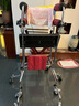 洛伦佐中风偏瘫康复训练器材走路瘫痪助行器老人辅助行走器成人学步车 【基础】手刹8轮（练习站立+学步） 实拍图