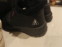 足力健老人鞋加绒羊毛靴中老年保暖雪地靴棉鞋冬季女鞋 8689K黑色女款39 实拍图