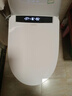 TOTOBUERG系列智能马桶盖全自动翻盖加热清洗烘干V型U型长款短款通用坐便盖 高配【自动翻盖】V型座圈 实拍图