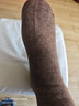 猫人3双装35%羊毛袜子男士袜子男冬季加厚保暖袜男毛圈袜睡眠袜男 实拍图