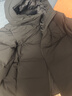 优衣库男装女装无缝羽绒连帽外套夹克羽绒服478279 09 黑色 3XL 实拍图