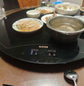 苏泊尔（SUPOR）暖菜板 家用热菜板饭菜保温板 烘干发酵解冻加热桌垫  80CM圆形 可旋转餐桌转盘 BZ80A807D 实拍图