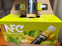 农夫山泉100%纯果汁NFC苹果香蕉混合汁300ml*10瓶整箱鲜果压榨年货礼盒 实拍图