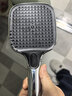 JOCBO【德国】增压花洒喷头家用多功能加压大面板淋浴手持莲蓬喷头 增压花洒【方款电镀】13CM大面板 实拍图