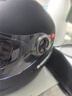 野马（YEMA）3C认证828S摩托车头盔男全盔冬季防冻保暖双镜片机车安全帽 四季通用 均码 亚黑+防雾贴片 实拍图
