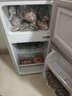 志高（CHIGO）小冰箱迷你小型家用冷藏冷冻两用宿舍出租房用双门办公室电冰箱节能省电 【一级能效】66L银色【三天约一度电】 实拍图