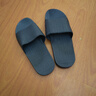 乐拖浴室拖鞋男夏季室内家用洗澡防滑情侣居家居软底简约凉拖鞋女夏天 藏青色 42-43 (适合41-42的脚穿) 实拍图