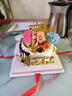 米苏先生水果新鲜生日蛋糕同城配送祝寿网红送女友情侣礼物当天配送日达到  祝寿玩偶蛋糕(男女可换) 【推荐款】6英寸（约1-3人食用） 实拍图