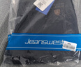 真维斯（Jeanswest）牛仔裤男士2025冬季商务宽松直筒加绒保暖裤男黑色加绒36 实拍图