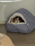 阿柴与猫猫窝冬季保暖半封闭式可拆洗四季通用猫咪窝狗窝猫床猫屋幼猫窝垫 实拍图