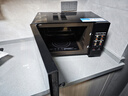 格兰仕（Galanz）变频微波炉烤箱一体机光波炉900瓦大功率速热家用23L大容量平板易清洁省电一级能效智能菜单烧烤 2026新升级彩膜BM1(S2) 实拍图
