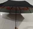 蕉下（beneunder）防紫外线遮阳伞三折双层黑胶晴雨伞防晒伞BM664花椿 实拍图