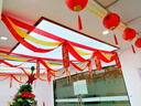 新新精艺新年装饰波浪旗2026马年装饰春节装饰拉花新春商场布置挂旗挂件 实拍图