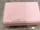 匹克瑜伽砖高密度环保舞蹈砖儿童练功泡沫砖成人瑜伽辅助工具一对粉灰 实拍图