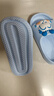 巴布豆（BOBDOG）儿童拖鞋男女童宝宝软底居家室内外夏季凉拖鞋 浅兰 170码 实拍图